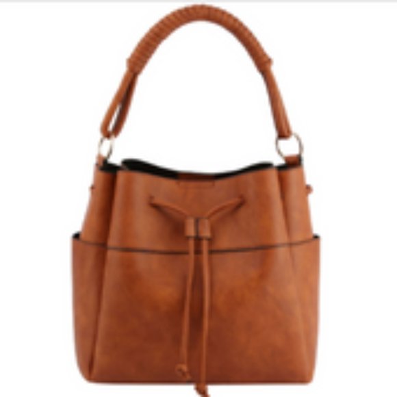 Fashion Drawstring Shoulder Bag Hobo - Picture 3 of 3